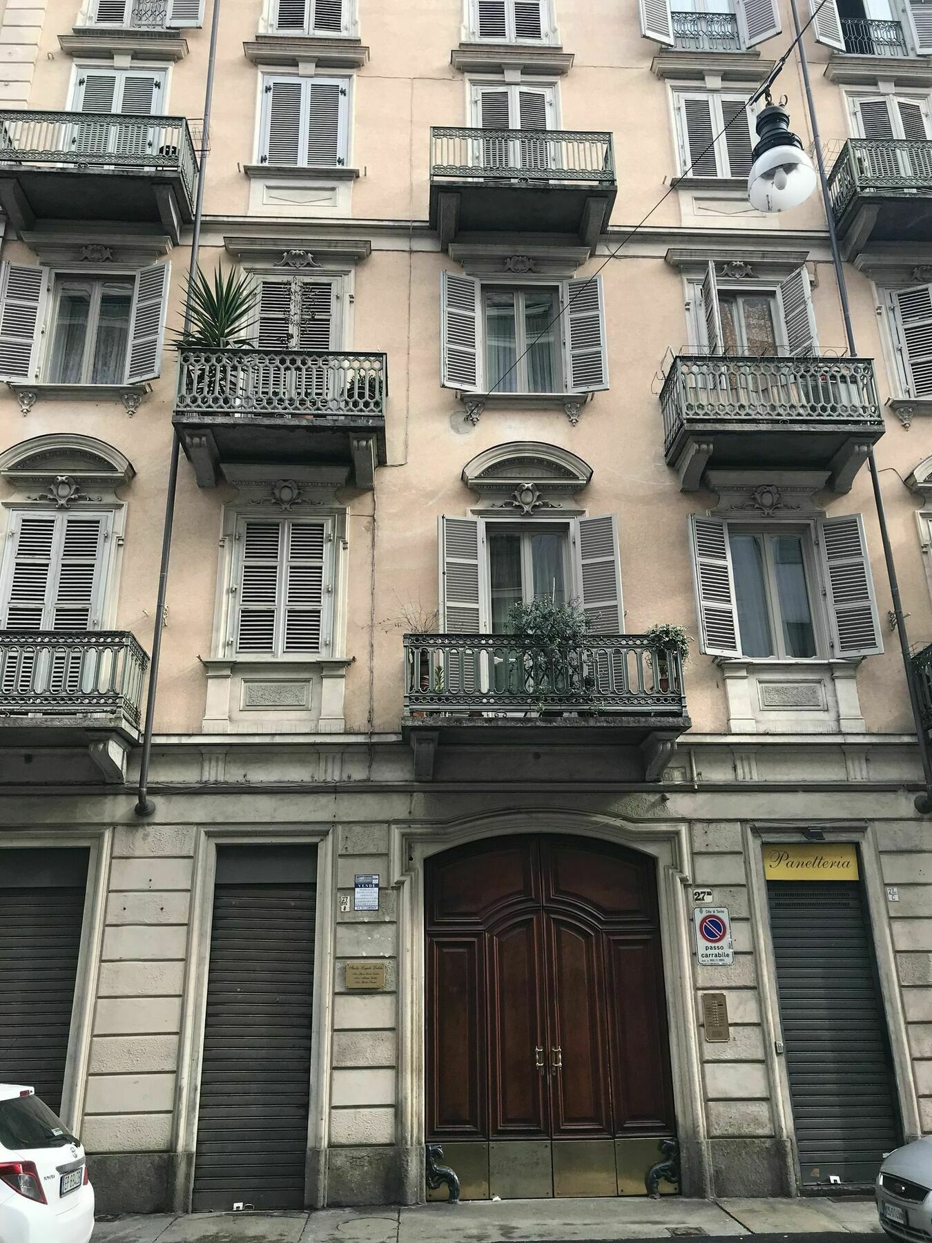 Ferienwohnung La Finestra Sul Cortile Turin Exterior foto